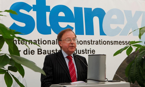 Opening Steinexpo, Germany, August 2011.